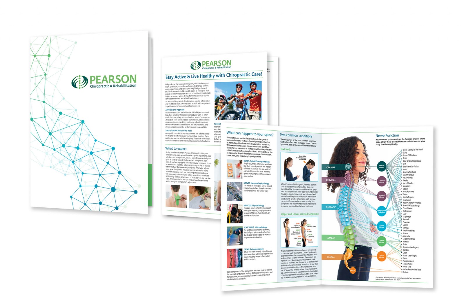 4-pearson folder and brochure